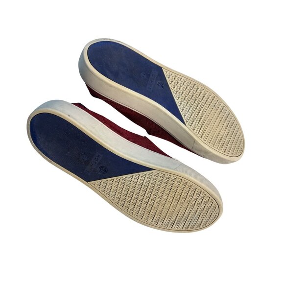 Rothy’s “The Sneaker” Garnet Red Wine RARE size 8.5 - Picture 6 of 6